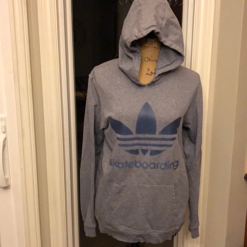 Like new Adidas Skateboarding lightweight hoodie S
